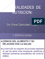 1. Teoría de Nutrición