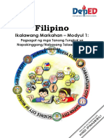 FILIPINO-6-Q2-Modyul1-Pagsagot NG Mga Tanong Tungkol Sa Napakinggang - Nabasang Talaarawan at AnekdotaFINAL VERSION