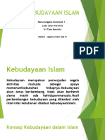 Kebudayaan Islam Kelompok 1 Agama Gab H