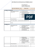 Instrumen Pemantauan Pelaksanaan Pembelajaran