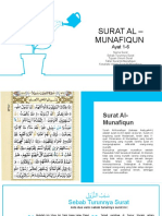 Surat Al Munafiqun 1-6