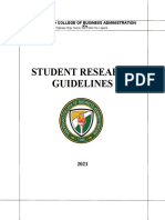 g Research Guidelines