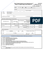 3. Formulir 1721-VI (Bukti Pemotongan PPh Psl 21 Untuk Peneriman Honorairium)Januari