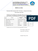 Berita ACara Dokumen Kurikulum