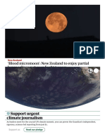 Blood Micromoon' - New Zealand To Enjoy Partial Lunar Eclipse Not Seen For 800 Years - New Zealand - The Guardian
