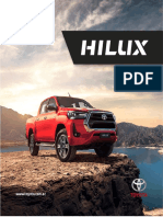 Hilux diseño exterior y desempeño mejorado
