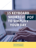15keyboard Shortcuts Tosimplify Yourday