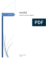 Modul Instalasi Software Aplikasi