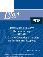 Improvised Explosive Devices in Iraq, 2003-09: A Case of Operational Surprise and Institutional Response