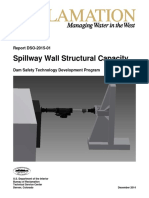 Spillway Wall Structural Capacity