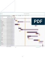 Planilha Planejador Projetos Gantt