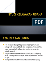 Penjelasan Proposal Bussiness Plan