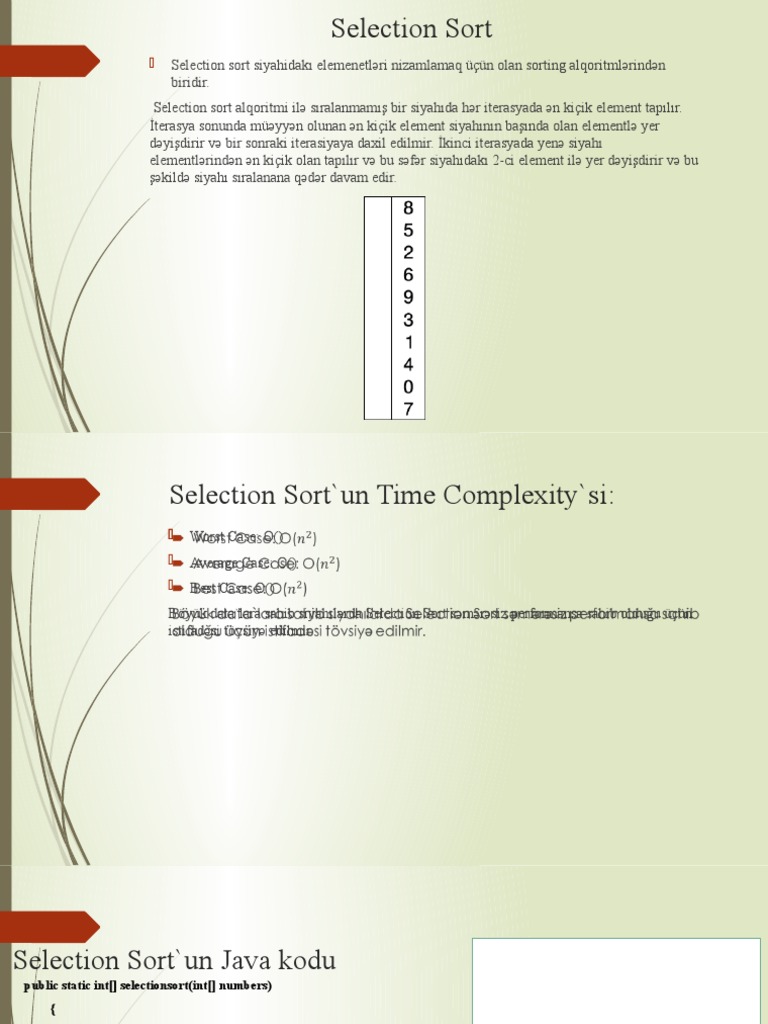 Sort Algorithmshomework | PDF