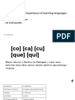 Spanish ks4 Lesson Spa Y11 U3 l9