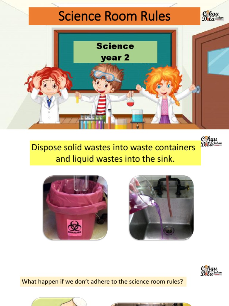 Year 2 Science Room Rules | PDF