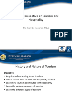 Macro Perspective of Tourism and Hospitality Industry