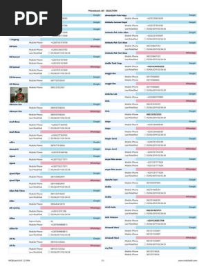 Phone Book