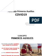 PRIMEROS AUXILIOS COVID19