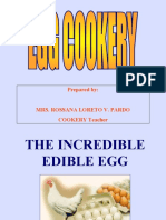 Egg Cookery PPT With Pardo
