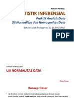 Uji Normalitas Dan Homogenitas Data Statistik