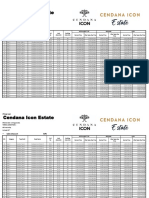 Cendana Icon Estate: Price List