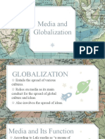 Media and Globalization (BEED 1D Group 3)