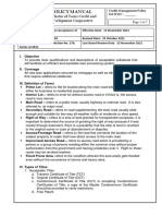 Policy Manual: St. Martin of Tours Credit and Development Cooperative