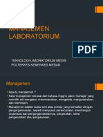 MANAJEMEN LABORATORIUM (Bahan Ajar)