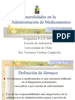 General Ida Des en La Admin is Trac Ion de Medicamentos-2007