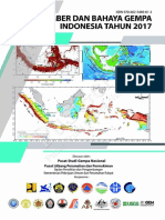 Peta Sumber Dan Bahaya Gempa Indonesia Tahun 2017