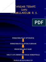 Standar Terapi Dan Formularium Di RS