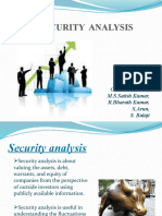 Security Analysis: Ganesh Krishna, M.S.Satish Kumar, R.Bharath Kumar, S.Arun, S. Balaji