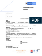 GTH-F-279 Formato Comunicación Del Acto Administrativo A Apoderado y o Demandante