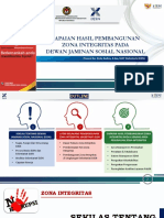 ZONA INTEGRITAS MEMBANGUN KINERJA BERKELANJUTAN