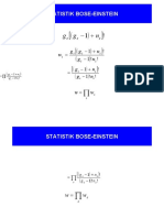 STATISTIK BOSE-EINSTEIN