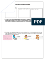 Problemas de Numeros Decimales Variados Sexto 2021