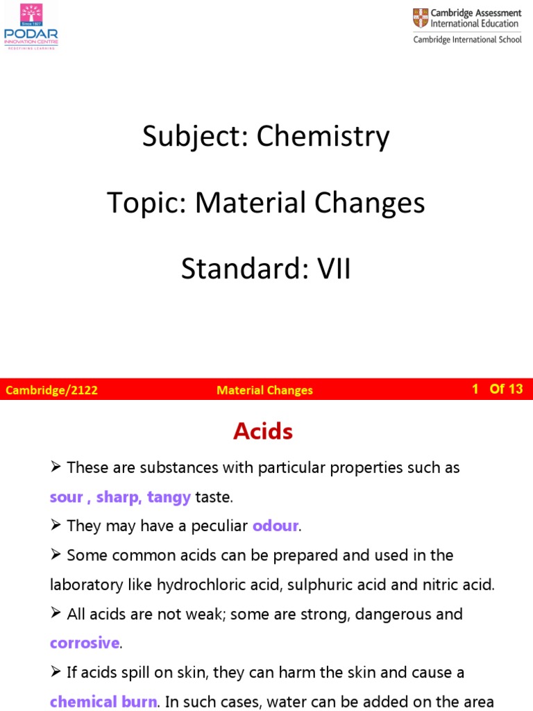 Understanding Acids, Alkalis, and Indicators | PDF | Ph | Acid