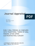 Journal Appraisal: Aiza Gabrinez Drmc-General Surgery JUNE 25, 2020