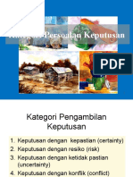 3. Kategori Keputusan