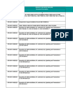 Request For Inspection (Rfi) RFI Doc. Number Document Description