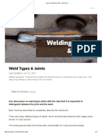 Types of Welds & Joints