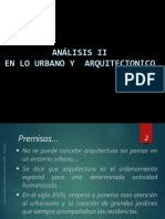 Analisi y Critica en La Arquitectura y Urbanismo