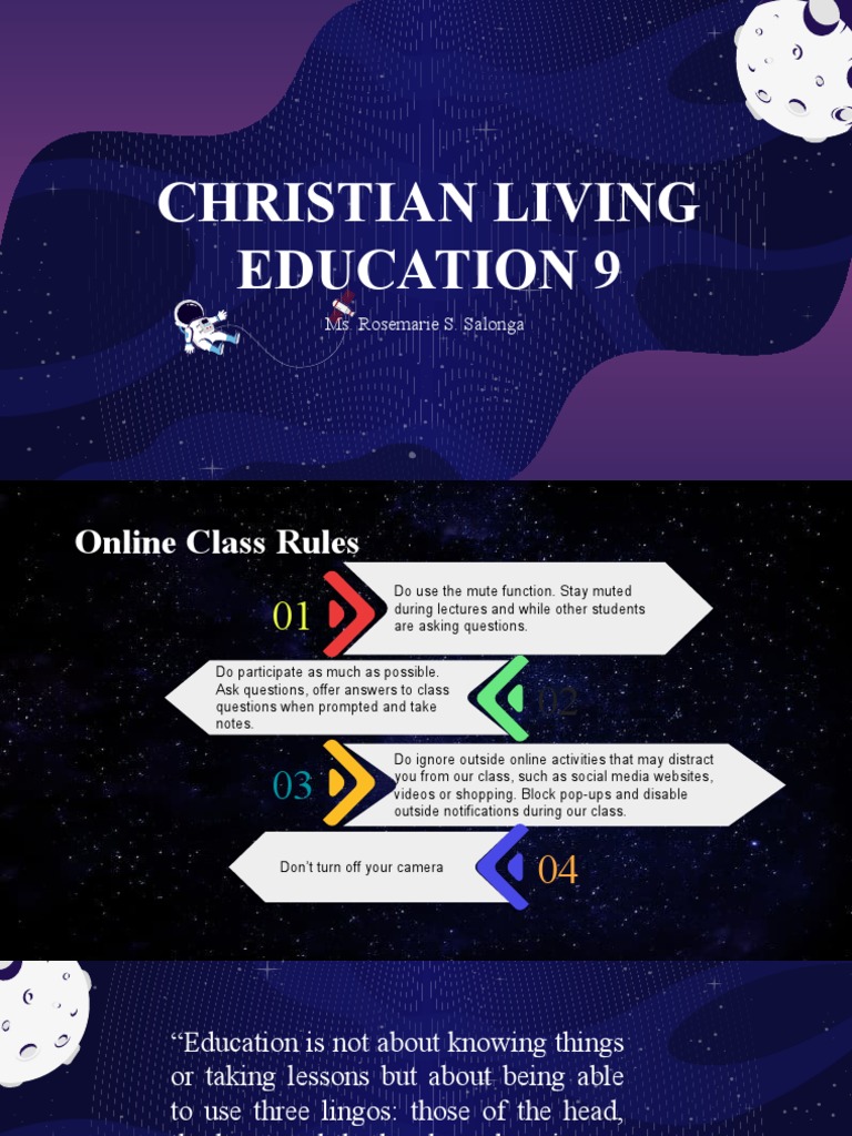 Christian Living Education 9 Curriculum Guide | PDF | Catholic Church ...