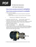 AC Electricity Generators Lec Note