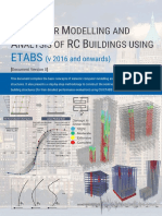 NL Modeling and Analysis of RC Buildings Using ETABS