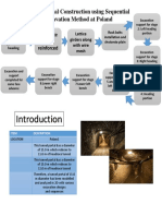 Tunnel For Railway Underground Construction Using Sequential Excavation Method at Poland