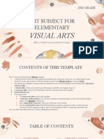 Art Subject For Elementary - 2nd Grade - Visual Arts by Slidesgo