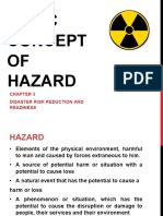 Basic Concept OF Hazard: Disaster Risk Reduction and Readiness
