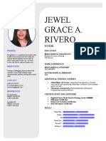 Jewel Grace A. Rivero: Nurse