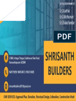 Shrisanth Builders: Er.S.Karthik Er.G.Muthumari Er.S.Balachandar